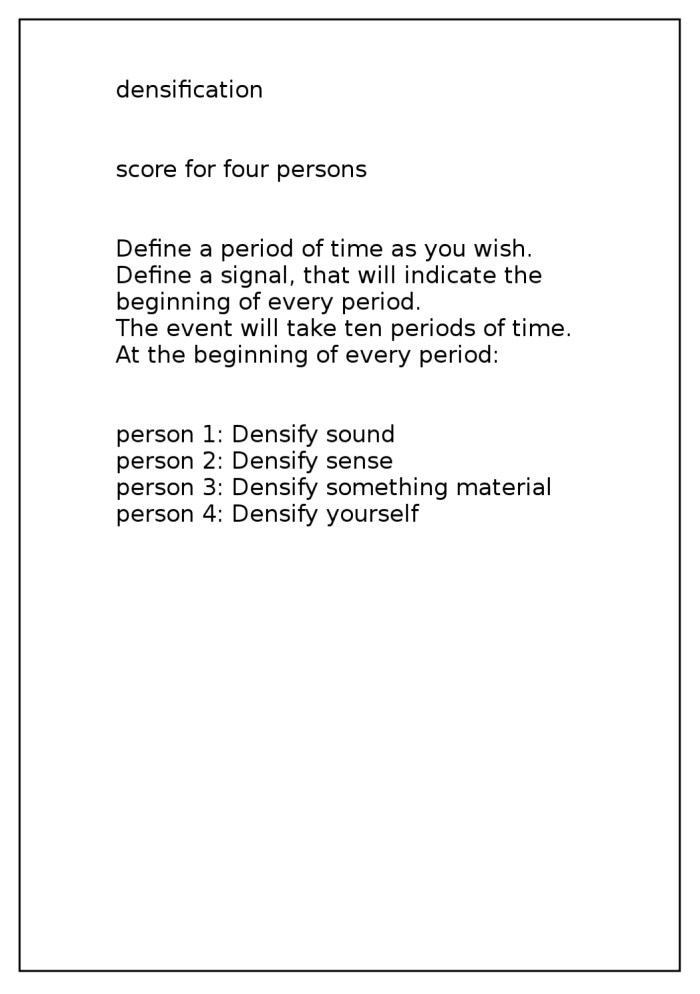 densificationscore einzeln